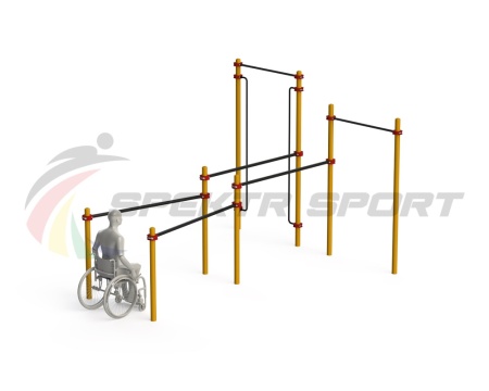 Купить Спортивный комплекс для инвалидов-колясочников WRK-D19_76mm в Березниках 