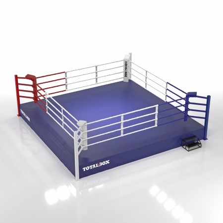 Купить Ринг боксерский Totalbox на помосте 0,5 м, 5х5м, 4х4м в Березниках 