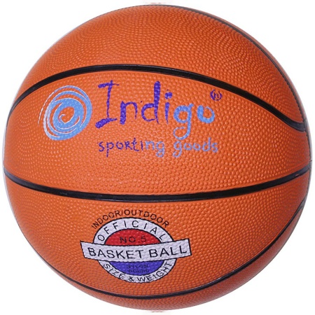Купить Мяч баскетбольный Indigo №5 в Березниках 