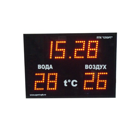 Купить Часы-термометр СТ1.13-2t для бассейна в Березниках 