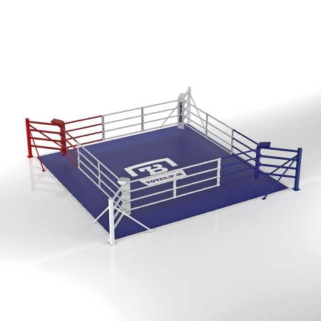 Купить Ринг боксерский напольный Totalbox на упорах 4х4м в Березниках 
