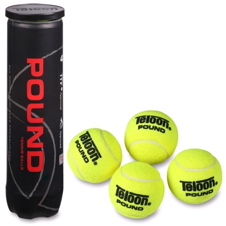Купить Мяч для большого тенниса Teloon 828Т Р4  (4 шт) в Березниках 