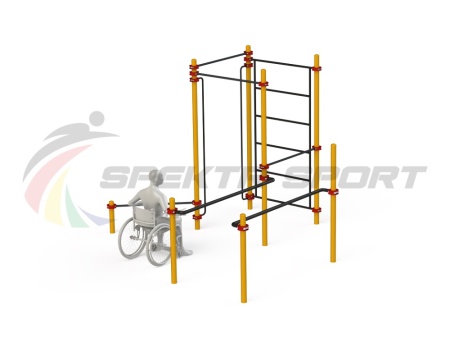 Купить Спортивный комплекс для инвалидов-колясочников WRK-D18_76mm в Березниках 