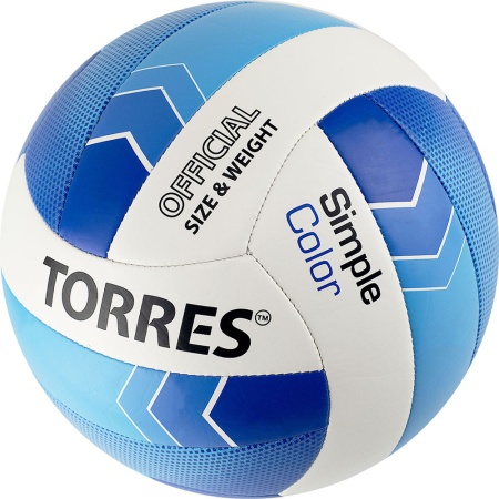 Купить Мяч волейбольный Torres Simple Color любительский р.5 в Березниках 